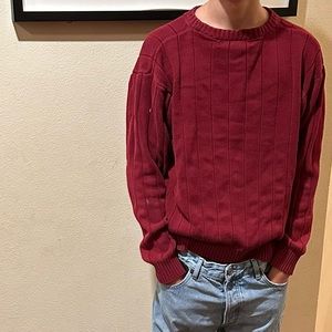 Dark Red sweater